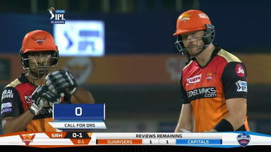 DRS: The first ball drama