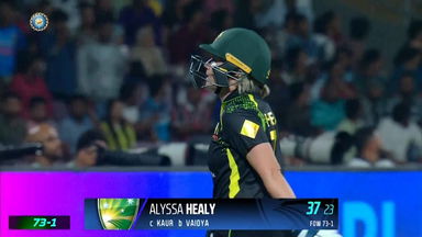 IND-W vs AUS-W 2022, 1ST T20I: Alyssa Healy Wicket
