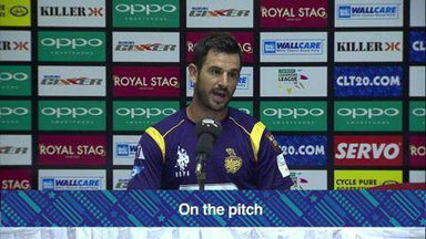 CLT20 2014 M1: KKR vs CSK  –   Press Conference – Ryan ten Doeschate