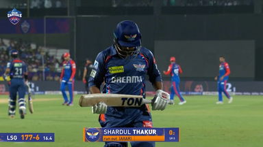 IPL 2025 M04: DC vs LSG - Shardul Thakur Wicket