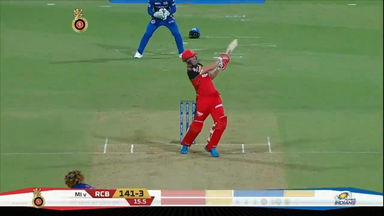 M07: RCB vs MI – AB de Villiers Six