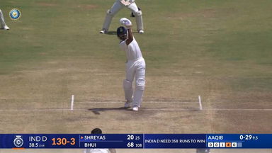 DULEEP TROPHY 2024, India A vs India D: Shreyas Iyer's brisk 41(55)