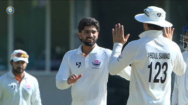 Z R Irani Cup 2026 Final, Jammu and Kashmir vs Rest of India: Sahil Lotra chips away at the wickets with 3/71