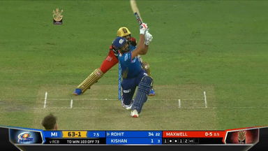 M39: RCB vs MI – Rohit Sharma Six