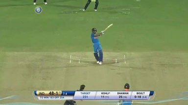 IND vs NZ 2017, 2nd ODI: Virat Kohli Six