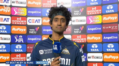 IPL 2025 M09: GT vs MI - Sai Kishore Interview