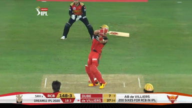 M03: SRH vs RCB – AB de Villiers Six