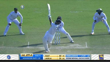 IND vs SL 2022, 1st Test, Day 1: Rishabh Pant Six