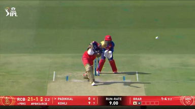 IPL 2026 M61: PBKS vs RCB - Devdutt Padikkal Six