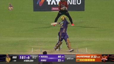 M03: KKR vs SRH – Andre Russell Six
