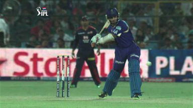 M52: RR vs DD – Ajinkya Rahane Six