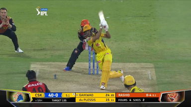 M44: SRH vs CSK – Ruturaj Gaikwad Six