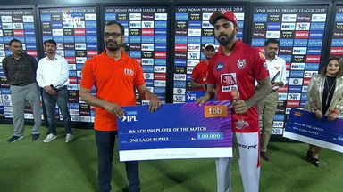 M48: SRH vs KXIP – fbb Stylish Player of the Match – KL Rahul