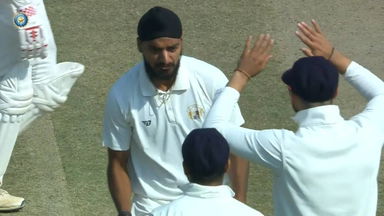 Ranji Trophy 2023/24, Punjab vs Gujarat: Gujarat 2nd Innings Fall of Wickets