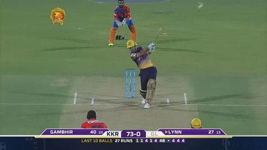 M3: GL vs KKR – Chris Lynn Six