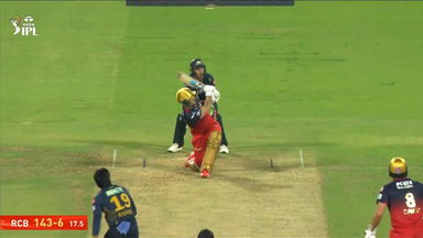 IPL 2025 M14: RCB vs GT - Liam Livingstone Six