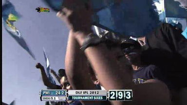 Match 31 PWI vs DD – Pandey's 1st Six