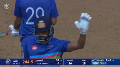 SMAT 2024, Gujarat vs Karnataka: Axar Patel's brilliant finishing act of 56*(20)