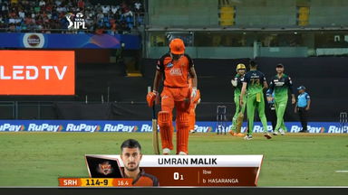 M54: SRH vs RCB – Umran Malik Wicket