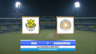 Syed Mushtaq Ali Trophy 2020-21, Goa vs Saurashtra: Match Highlights