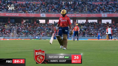 M02: PBKS vs DC –  Simran Singh Wicket