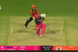 IPL 2026 Eliminator: SRH vs RR - Dhruv Jurel Six