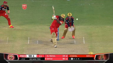 M26: PBKS vs RCB – Chris Gayle Six