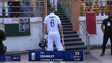 IND vs ENG 2024, 3RD Test: Zak Crawley Wicket