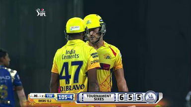 M57: CSK vs MI – Dwayne Bravo Six