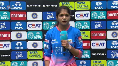 Match 15, Mumbai Indians vs UP Warriorz: Dhara Gujjar Interview