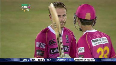 M3: COB vs NK –  Kane Williamson Six