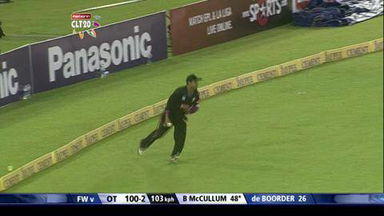 CLT20 2013 Q1: OT vs FW –  Man Of The Match – Brendon McCullum