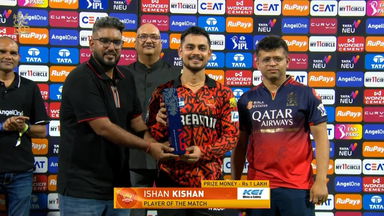 IPL 2025 M65: RCB vs SRH - Player of the Match - Ishan Kishan
