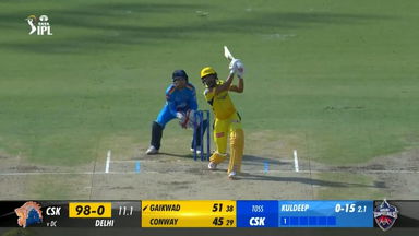 M67: DC vs CSK –  Ruturaj  Gaikwad  Six