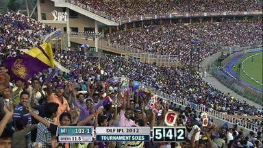 Match 58 KKR vs MI – Gibbs' 1st Six