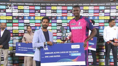 M04: SRH vs RR – Herbalife Active Catch of the Match – Jason Holder