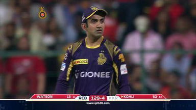 M30: RCB vs KKR – Virat Kohli Wicket