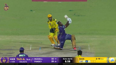 IPL 2025 M57: KKR vs CSK - Andre Russell Six