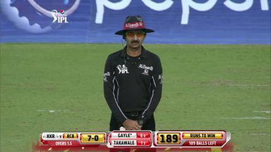 M49: KKR vs RCB– Fall of Wickets