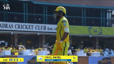 IPL 2026 M37: CSK vs GT - Urvil Patel Wicket