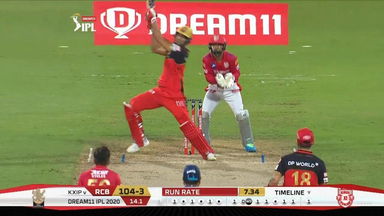 M31: RCB vs KXIP – Shivam Dube Six