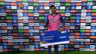 M05: SRH vs RR – Man of the Match – Sanju Samson