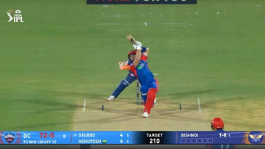 IPL 2025 M04: DC vs LSG - Tristan Stubbs Six