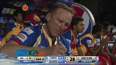 M35: RCB vs RR –  Steve Smith Six