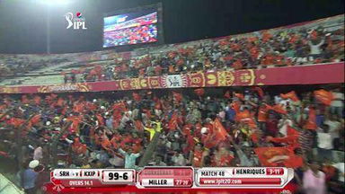 M48: SRH vs KXIP – Gurkeerat Mann Singh Wicket