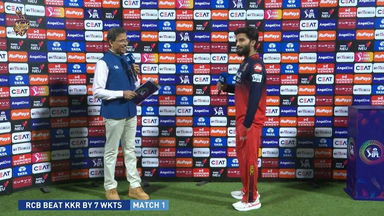 IPL 2025 M01: KKR vs RCB - Post Match Presentation