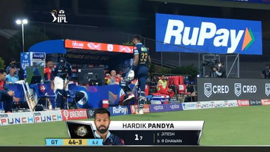 M48: GT vs PBKS – Hardik Pandya Wicket