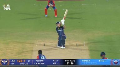 IPL 2025 M04: DC vs LSG - Mitchell Marsh Six