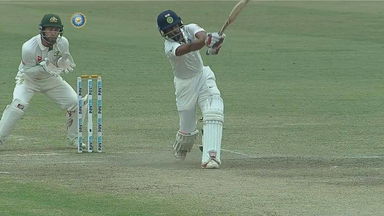 IND vs AUS 2017 - 3rd Test day 4 : W Saha six