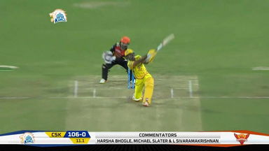 M46: CSK vs SRH –  Ambati Rayudu Six